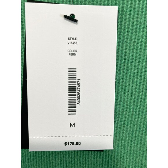 C By Bloomingdales Cashmere Crewneck Sweater Medium Fern Green - Picture 5 of 6